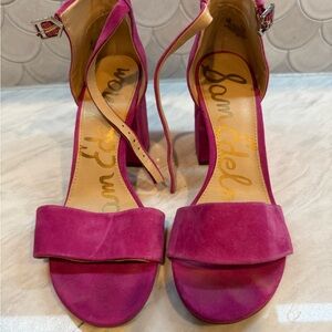 Sam Edelman Women's Pink Heeled Sandals